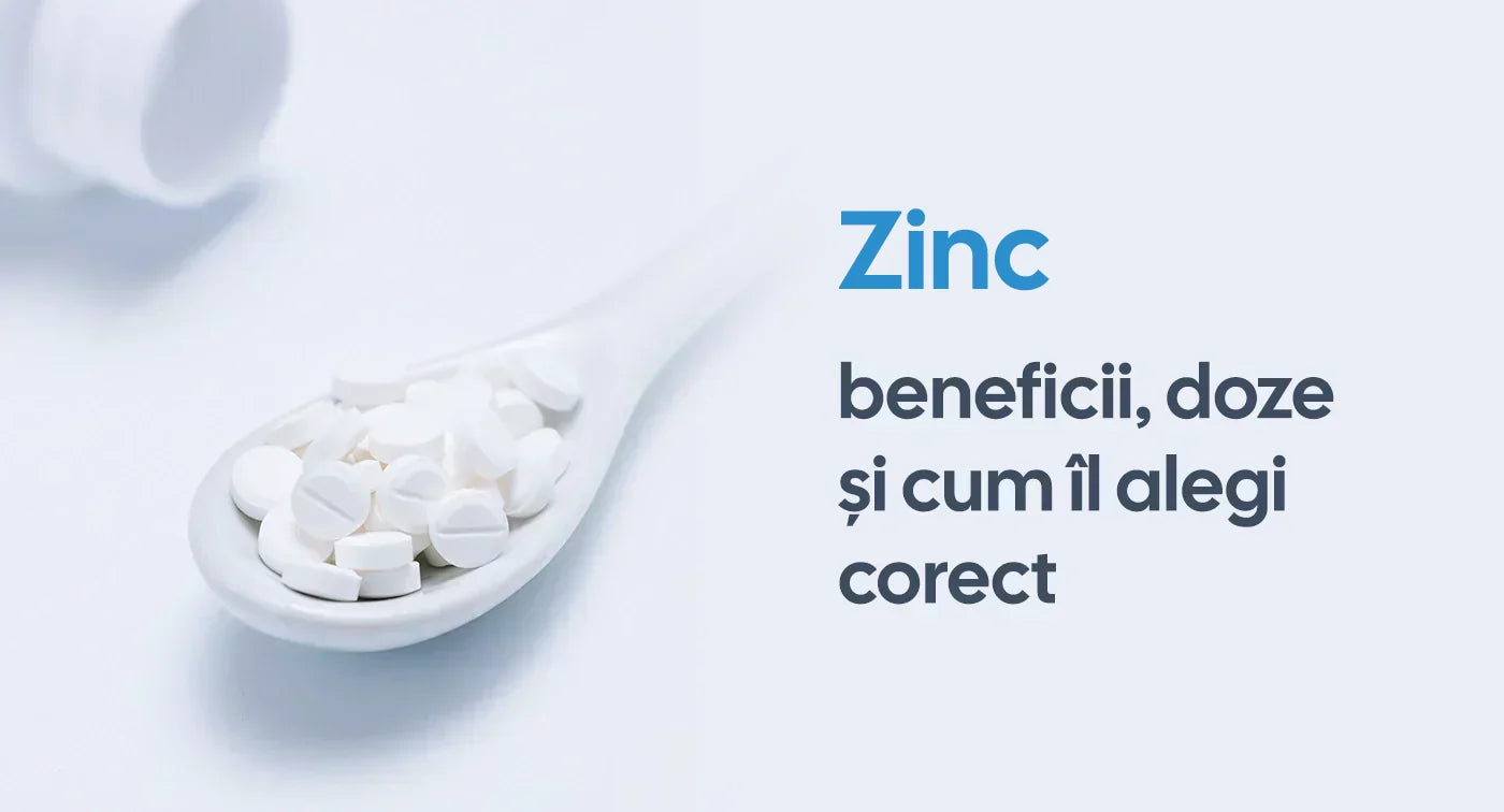 Zinc: rol, beneficii și cum să-l integrăm în rutina zilnică
