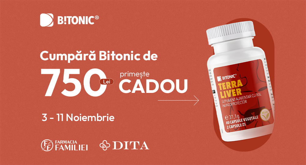 Restartează-ți Organismul Natural Cu Suplimentele BiTONIC 🌿