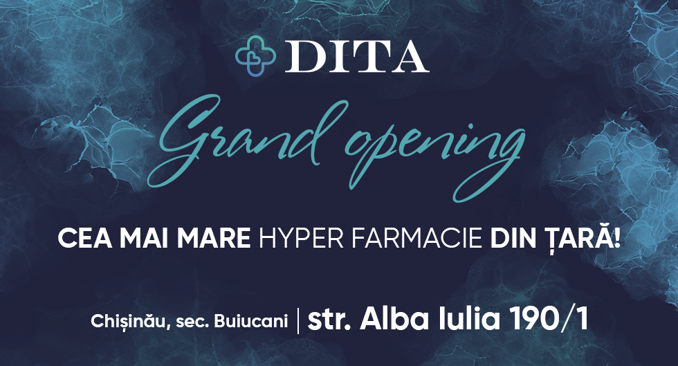FARMACIA FAMILIEI a deschis CEA MAI MARE Hyper Farmacie DITA din țară!