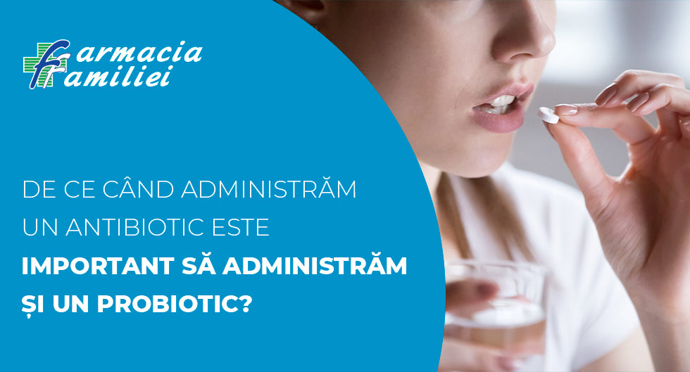 De ce când administrăm un antibiotic este important să administrăm și un probiotic?