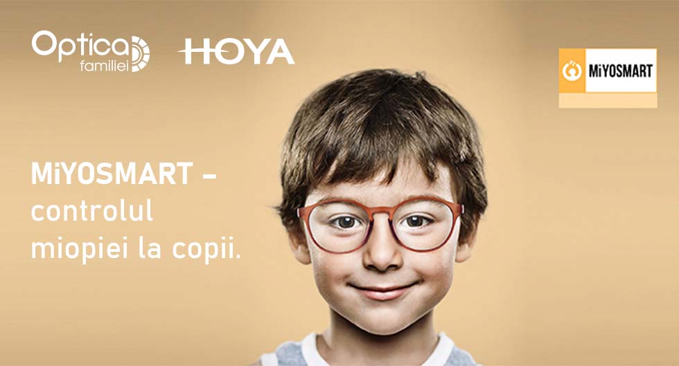 Lentilele MiYOSMART - modul inteligent de a trata miopia la copii