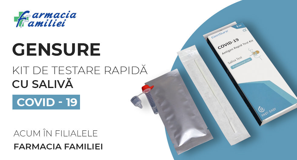 GenSure kit de testare rapidă cu salivă COVID-19