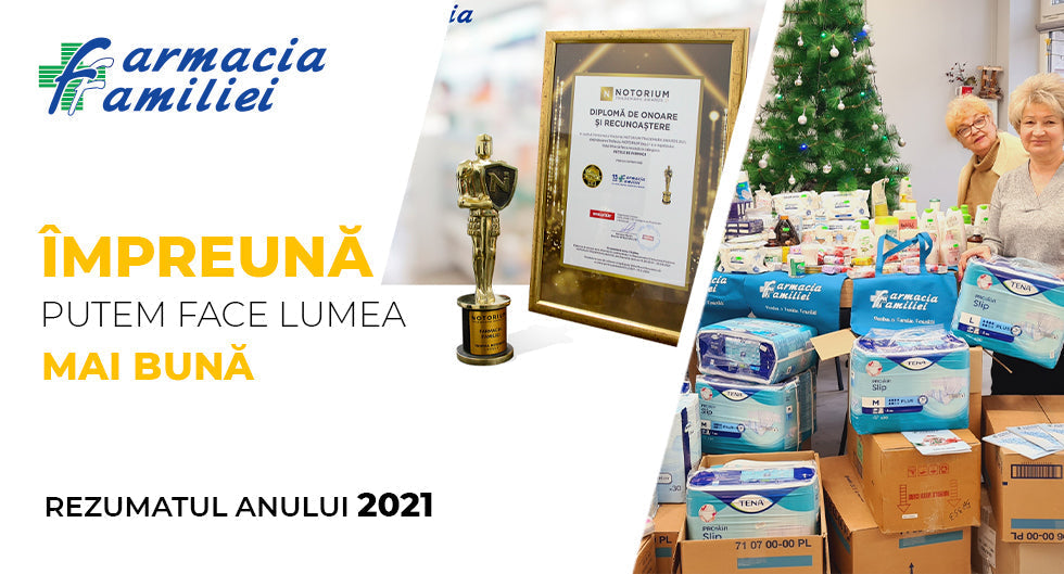 Împreună putem face lumea mai bună: Rezumatul anului 2021