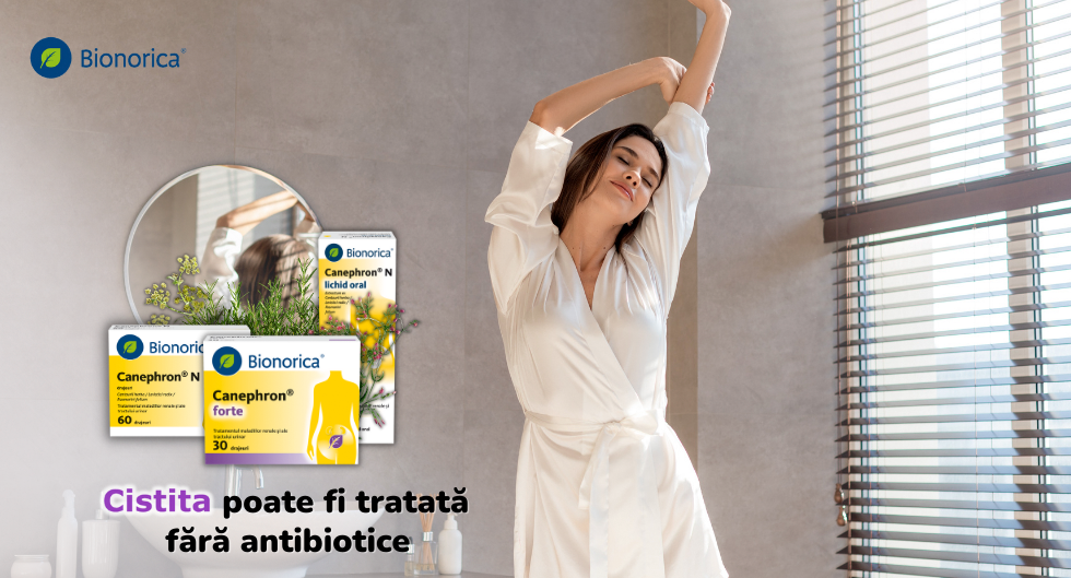 Cistita poate fi tratată fără antibiotice