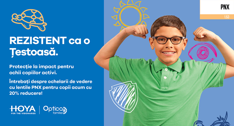 Ideale pentru copii: lentile de vedere rezistente ca o Țestoasă