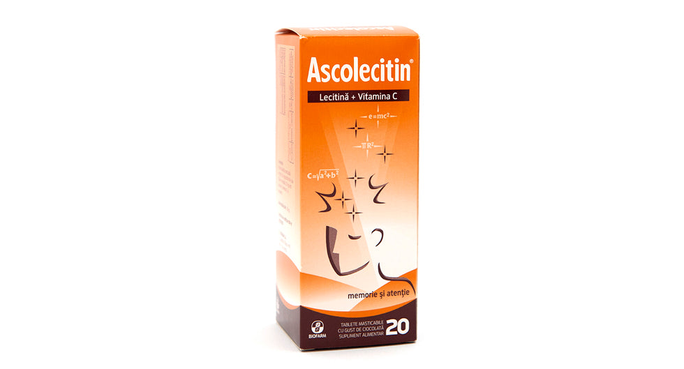 Ascolecitin - Memorie din plin! Pregătește-ți copilul pentru școală!