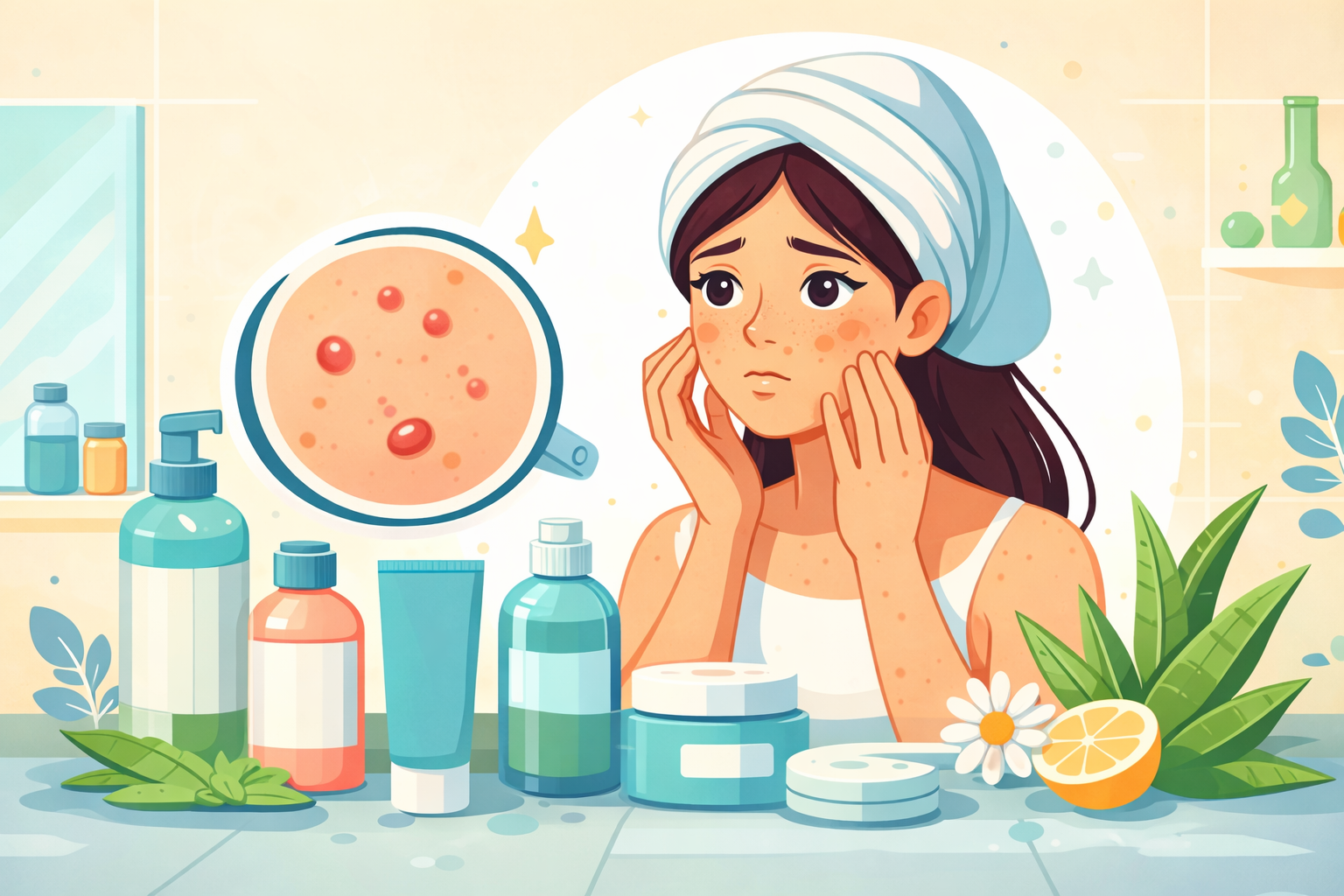 Acneea nu ține cont de vârstă: de ce te lovește și la 15 și la 35 de ani