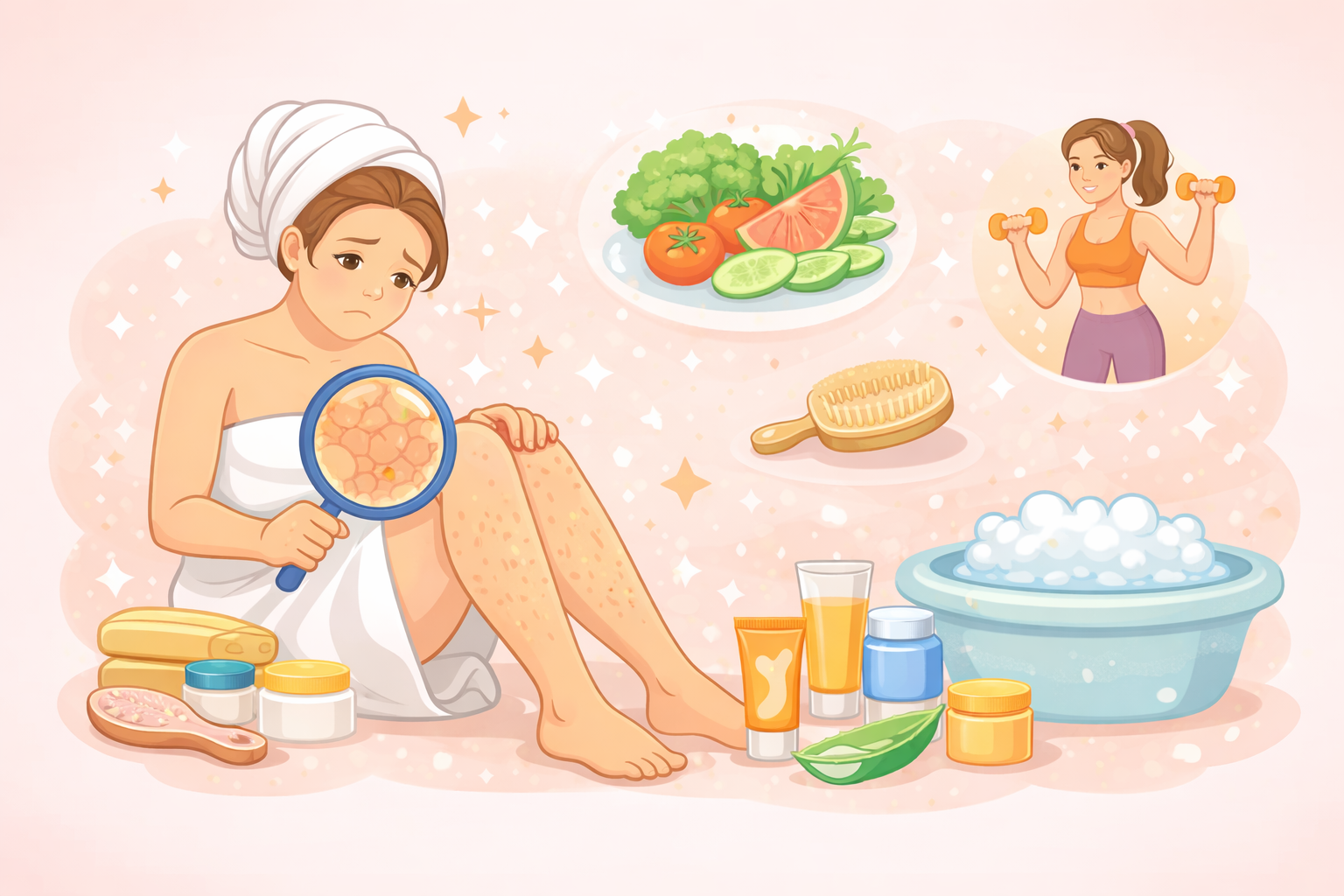 Celulita nu mai are secrete: Cum s-o previi și s-o reduci eficient acasă