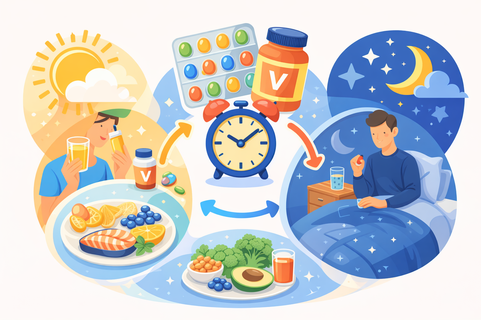 Vitaminele care se iau pe stomacul gol: Cum să obții absorbție maximă