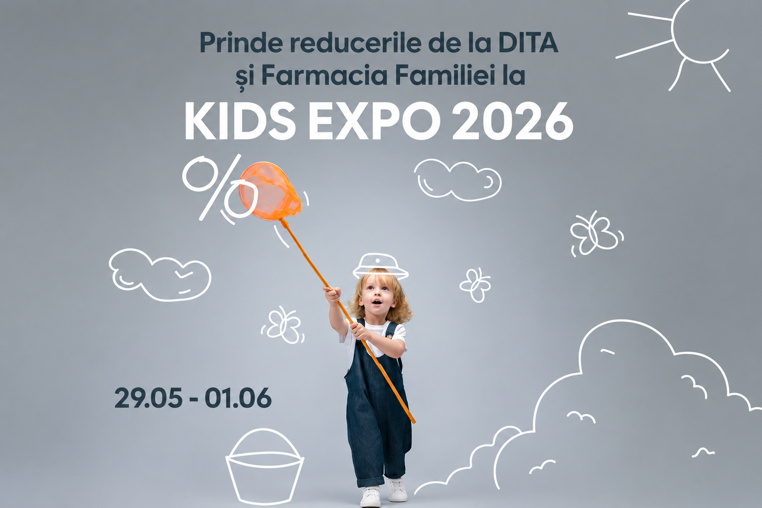 Paradisul copiilor și al părinților la standul Farmacia Familiei&Dita. Kid’s Expo 2026