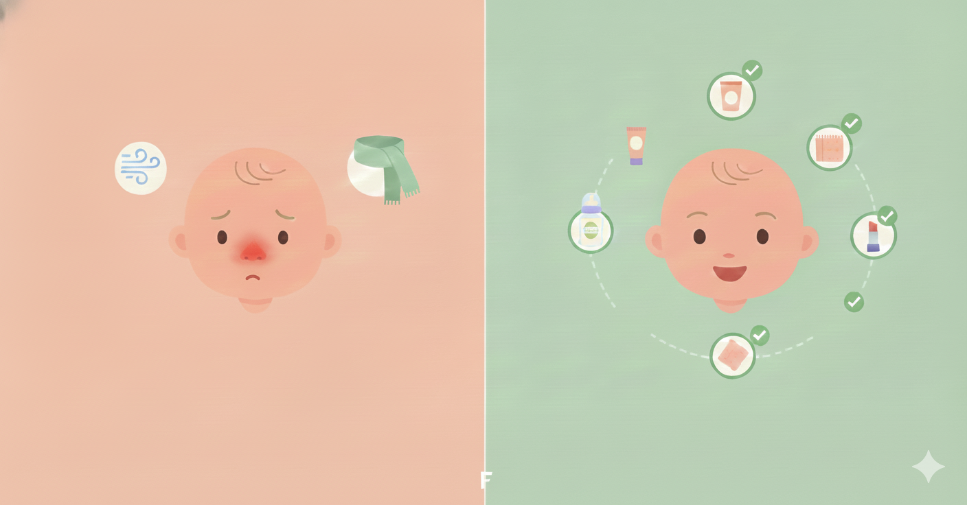 Inflamația de la marginea nasului iarna — de ce apare și cum o tratezi corect