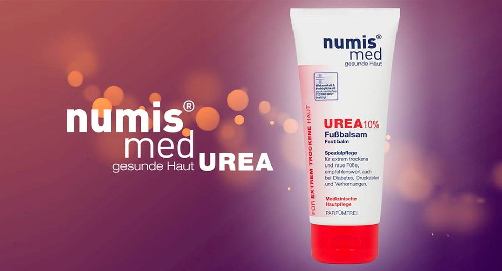 Picioare hidratate cu Numismed balsam