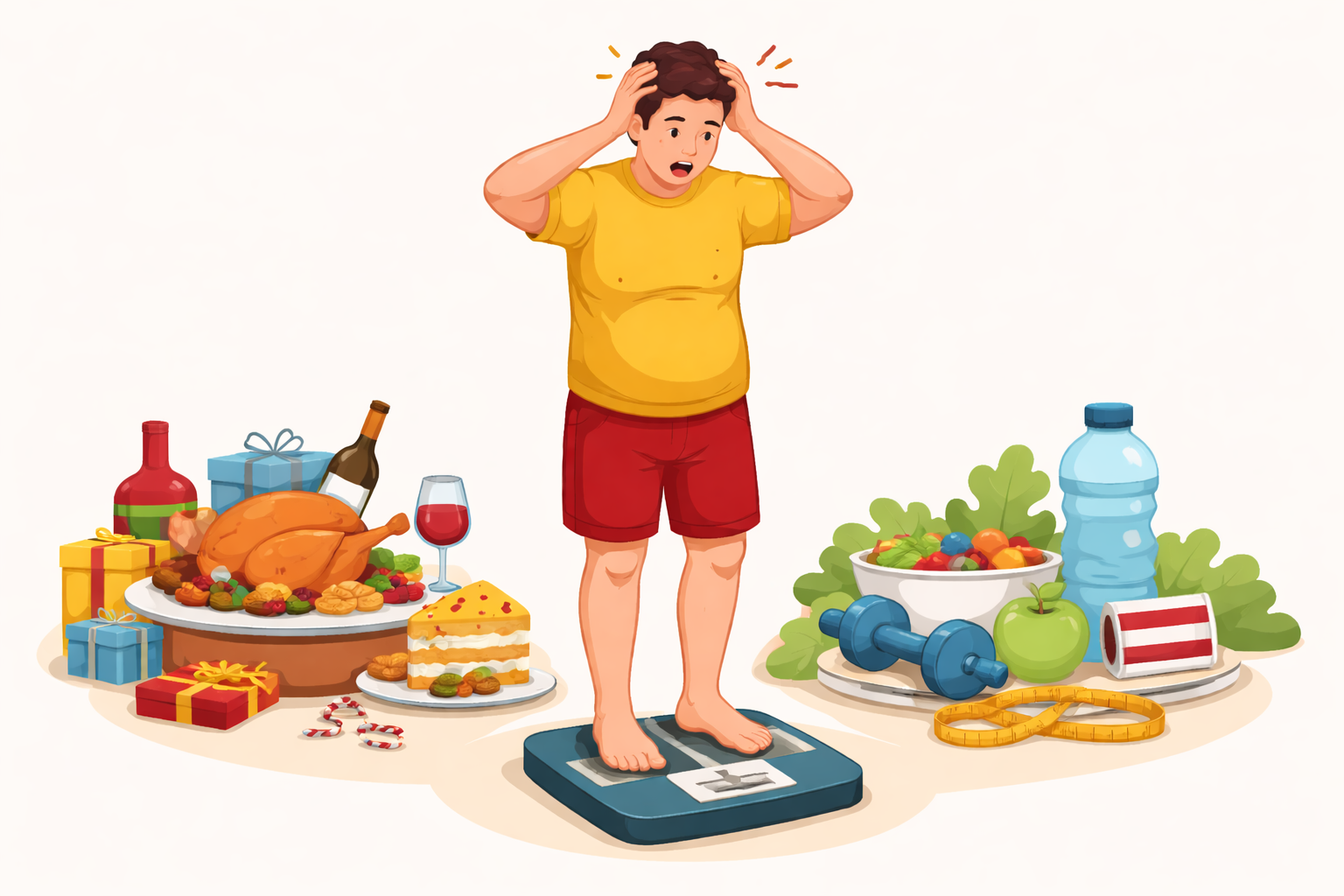 Ai mâncat cât pentru tot anul? Iată cum îți revii rapid după excesele de sărbători