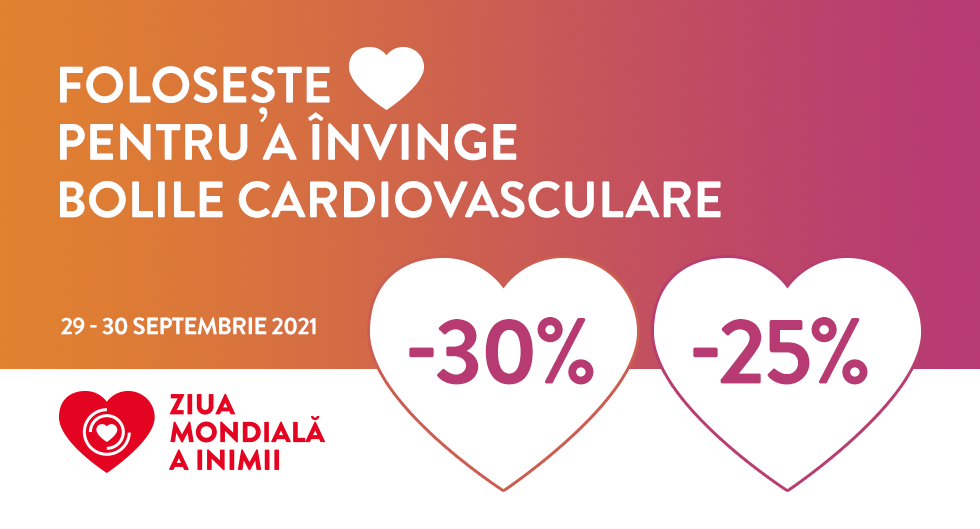 Folosește INIMA pentru a învinge bolile cardiovasculare