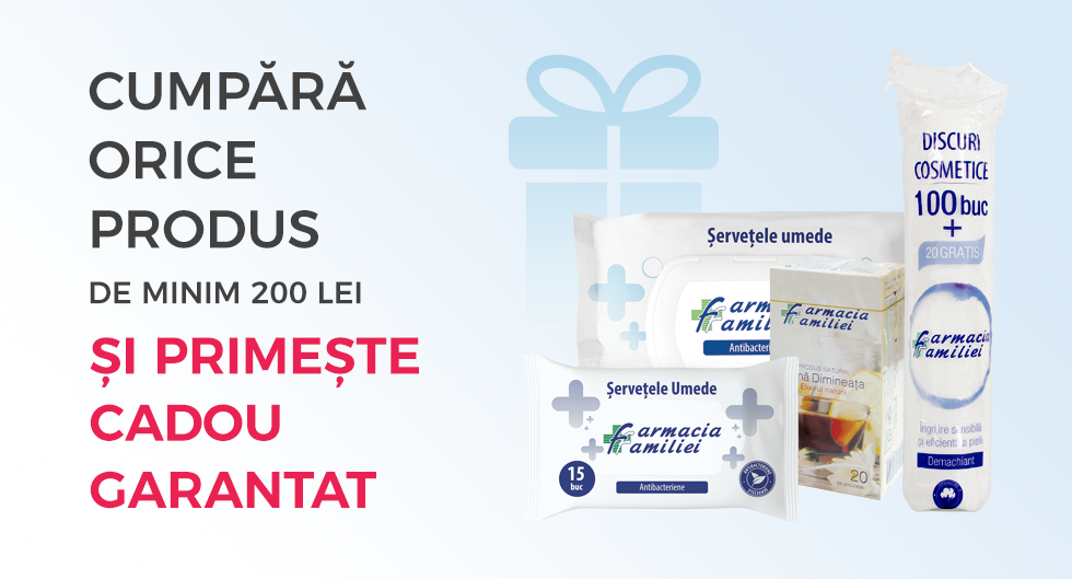 Farmacia Familiei continuă seria surprizelor plăcute!