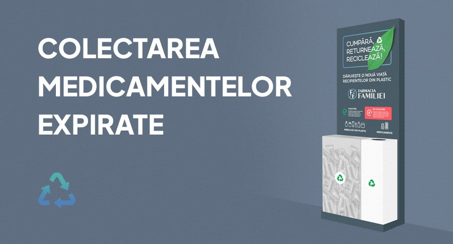 Pastile expirate în trusa medicală? Află cum pot fi reciclate