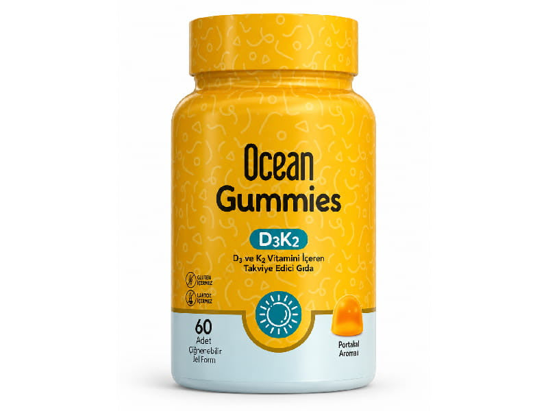 Ocean Gummies D3K2 (jeleuri masticabile)