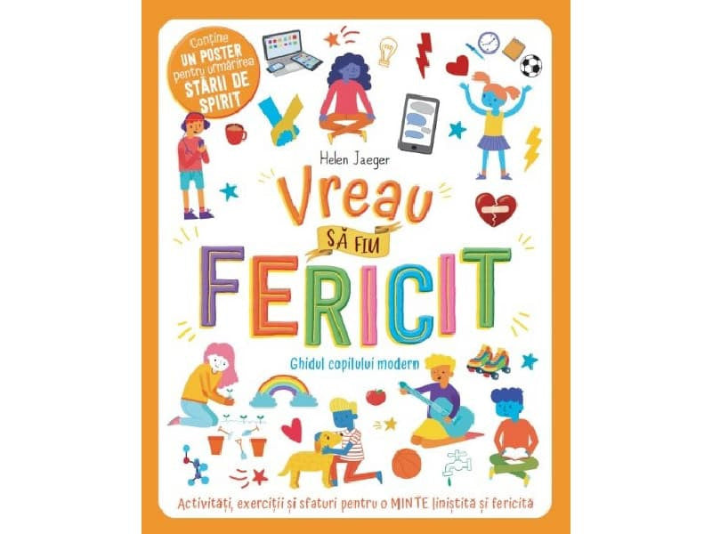 Carte Vreau sa fiu fericit