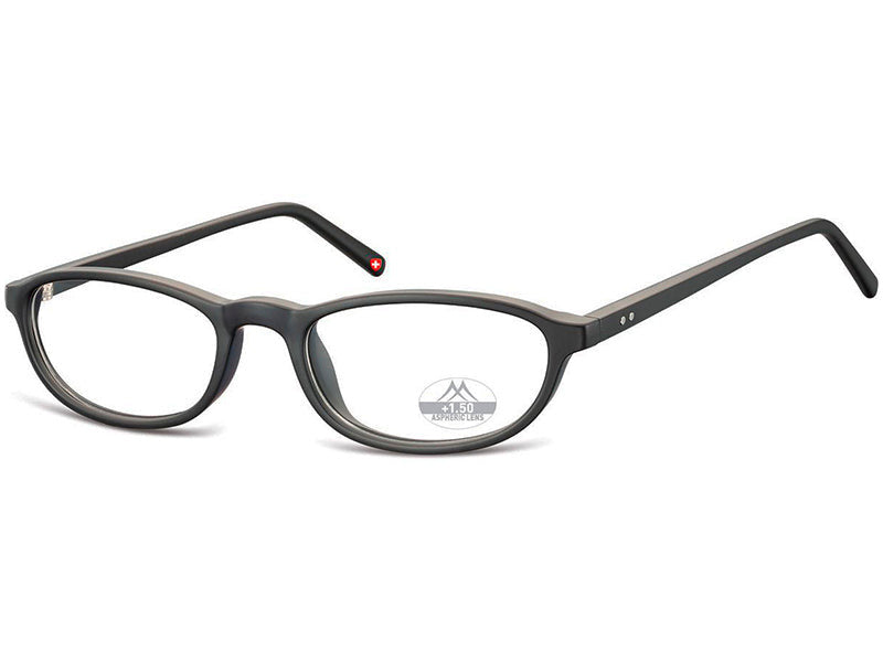 Ochelari de citit Montana HMR57 +1.50, Matt Black + husa