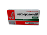 Bisoprolol 2.5mg comp.