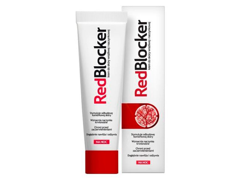 Redblocker Crema pu piele cuperozica de noapte 50ml