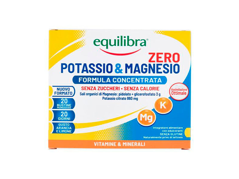 Equilibra Potasium si Magneziu ZERO plic