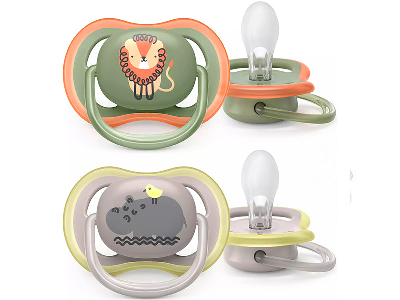 Philips Avent Ultra Air Suzete din silicon Boy 6-18m 2 buc SCF085/17
