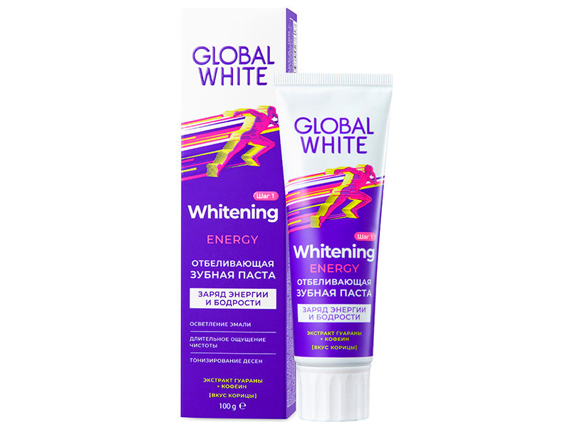 Global White pasta de dinti Energy 100g