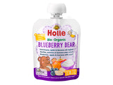 Holle Bio Organic piure cu iaurt Blueberry Bear de afine, mere, banane (8 luni+) 85g
