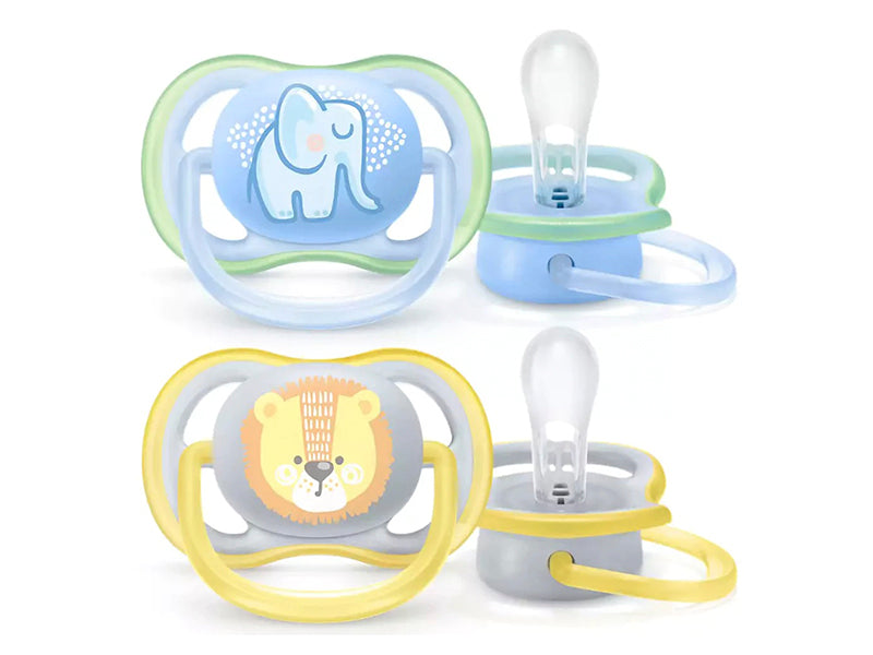 Philips Avent Ultra Air Suzete din silicon 0-6m 2 buc SCF085/01