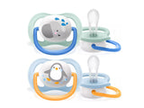 Philips Avent Ultra Air Suzete din silicon Boy 0-6m 2 buc SCF080/05