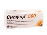 Siofor XR 500mg comp.film.cu elib.prelung.