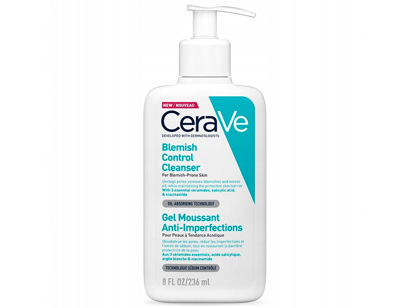 CeraVe Gel de curatare spumant anti-imperfectiuni cu acid salicilic pu ten gras 236ml