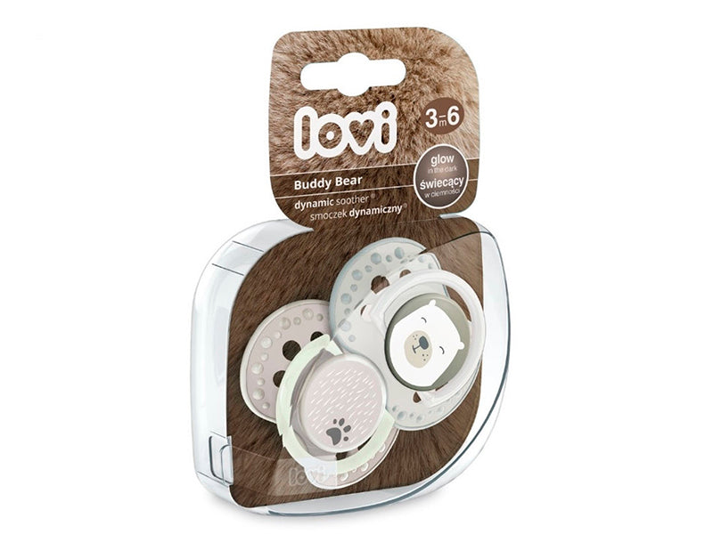 Canpol Lovi 22/864 Suzeta BUDDY BEAR 3-6 luni N2