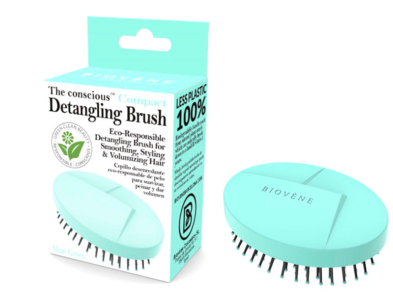 The conscious Perie de par Compacta biodegradabila Mint Green