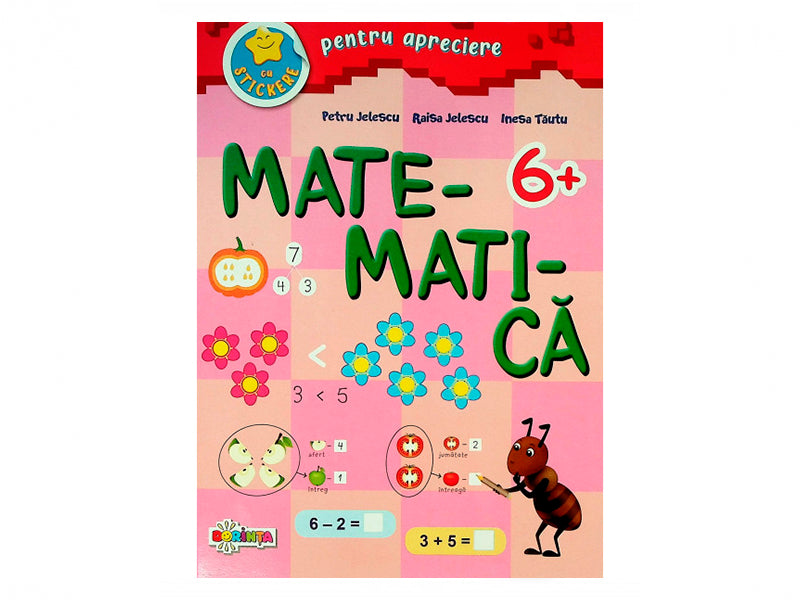 Carte Matematica 6+ cu stickere