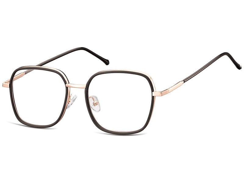 Rama optica Montana MTR-94B-53, pink gold/black, din Metal, p/u femei