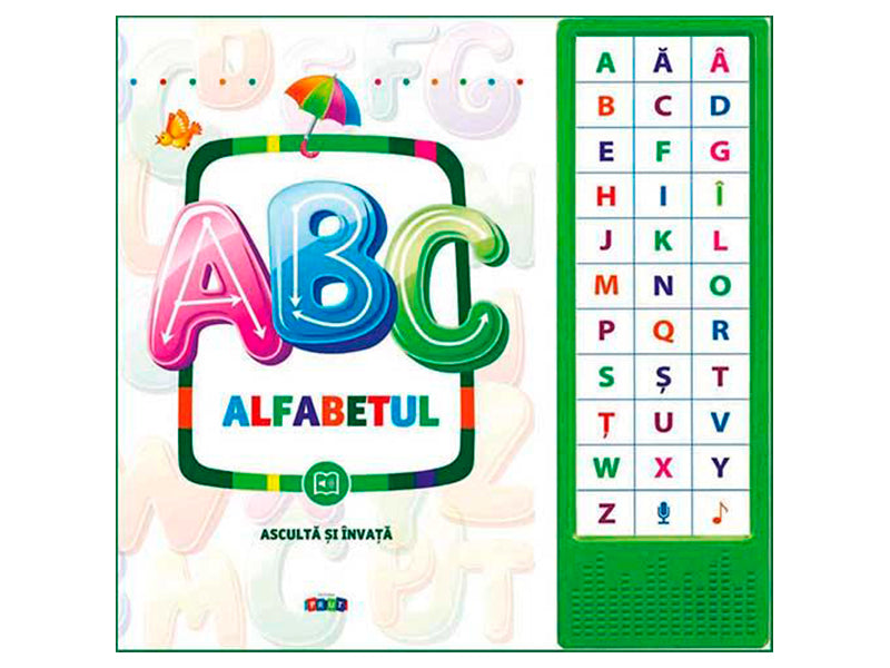 Carte Invat literele, ABC