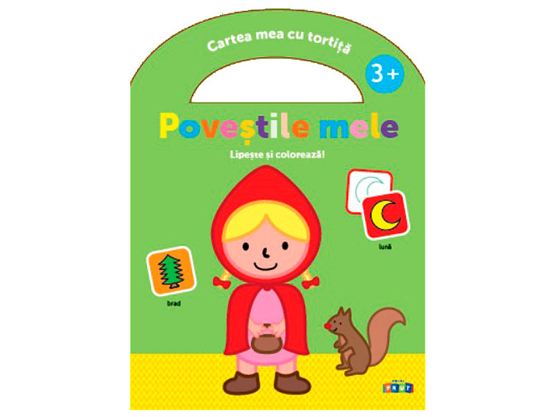 Carte Povestile mele 3+, lipeste si coloreaza!