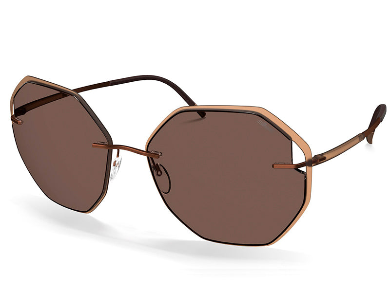 Ochelari de soare Silhouette Sant Marti 8187/75-2540-00, SPX High-Tech Titanium, p/u femei