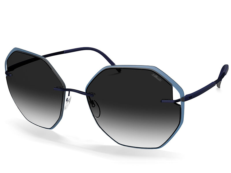 Ochelari de soare Silhouette Sant Marti 8187/75-4540-00, SPX High-Tech Titanium, p/u femei