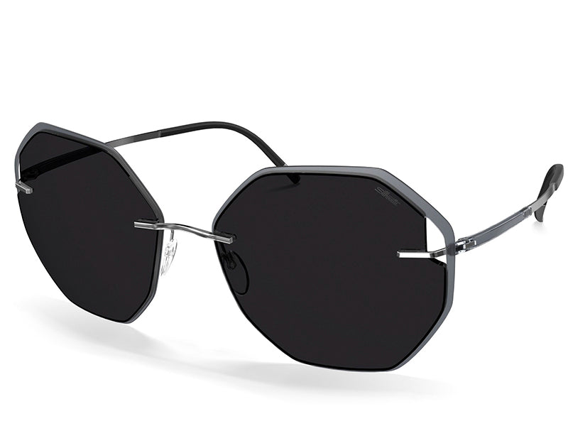 Ochelari de soare Silhouette Sant Marti 8187/75-6500-00, SPX High-Tech Titanium, p/u femei