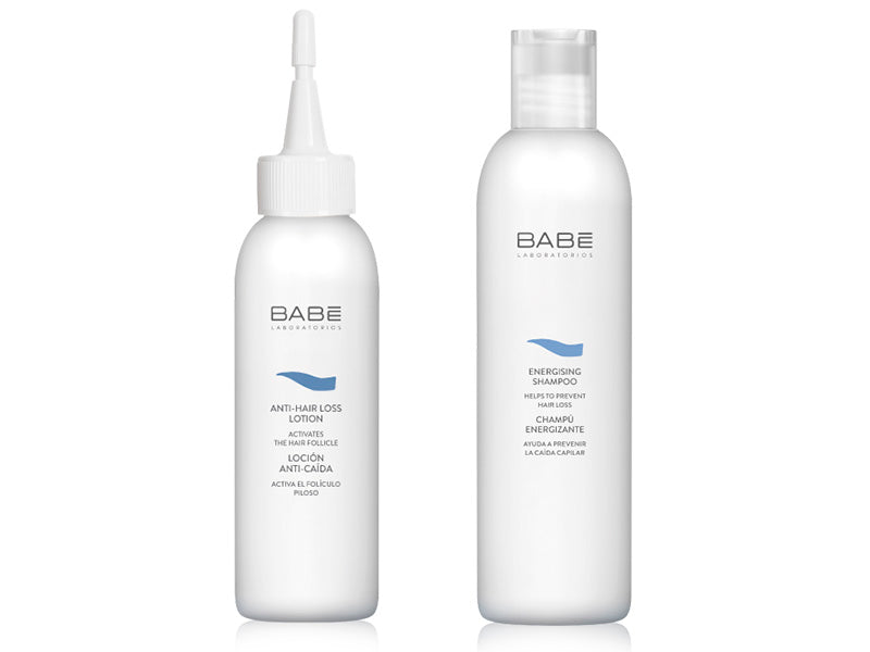 BABE Set Lotiune anti-caderea parului 125ml + Sampon energizant 250ml Cadou