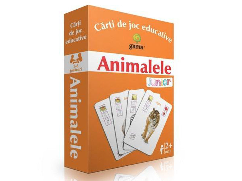 Carti de joc educative. Animalele. EduCard Junior