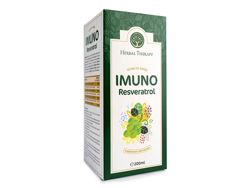 Herbal Therapy Imuno Resveratrol sirop 200ml