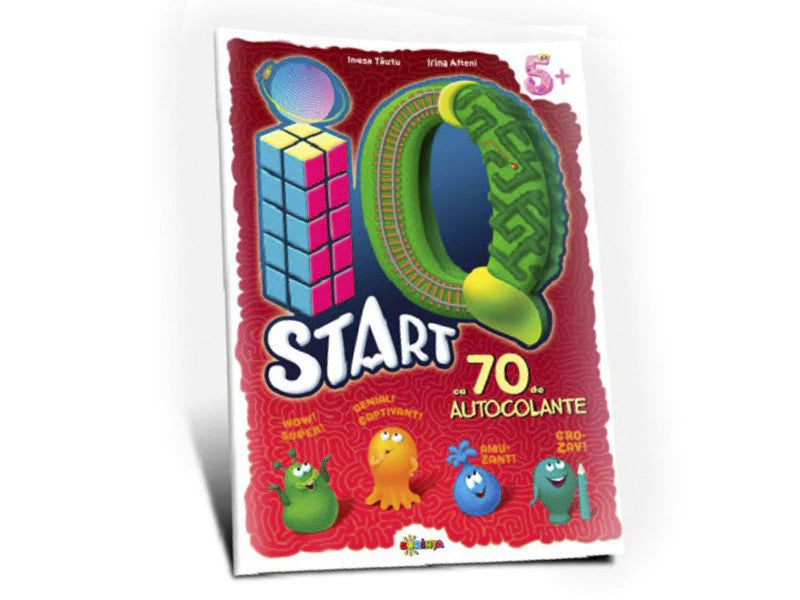 Carte Martea carte IQ star 5+ 70 autocolante