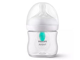 Philips Avent Natural Response Air-Free Biberon din plastic cu dispozitiv anti-colici +0 luni cu debit 2, 125 ml SCY670/01