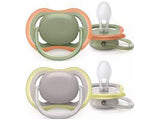 Philips Avent Ultra Air Suzete din silicon 6-18m 2 buc SCF085/20