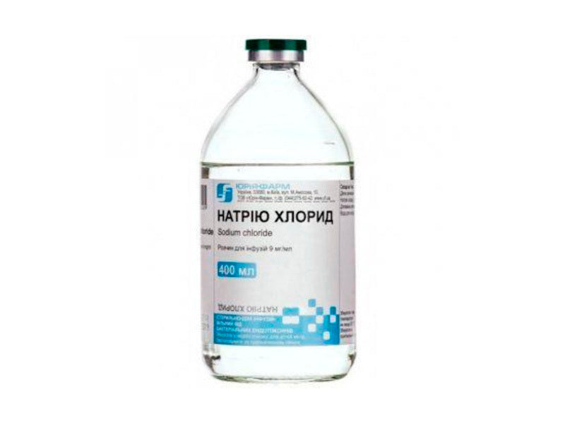 Natriu clorid 0.9% sol.perf. 400ml plastic