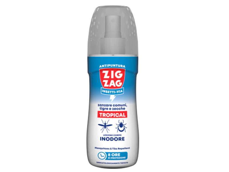 Zig Zag Tropical spray repelent imp.tant.si capus. fara de miros 100ml